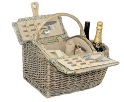Red Hamper Picknickkorb für 2